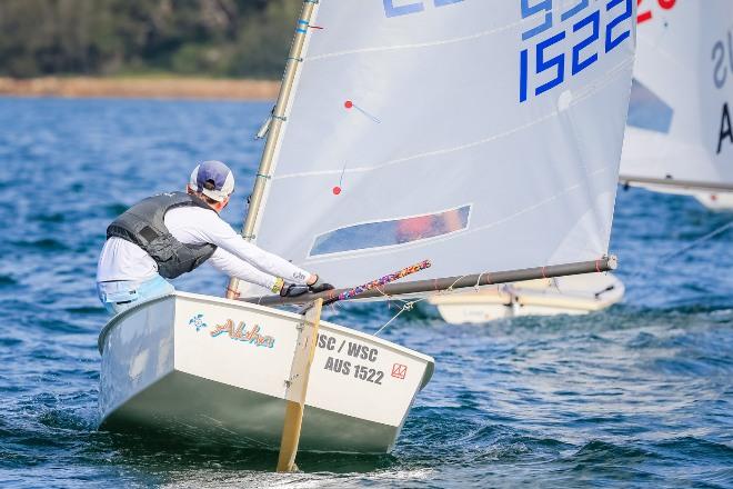 SPS15 Junior Series Opti winner Jack Ferguson - Sail Port Stephens’ junior one-sail series © Saltwater Images